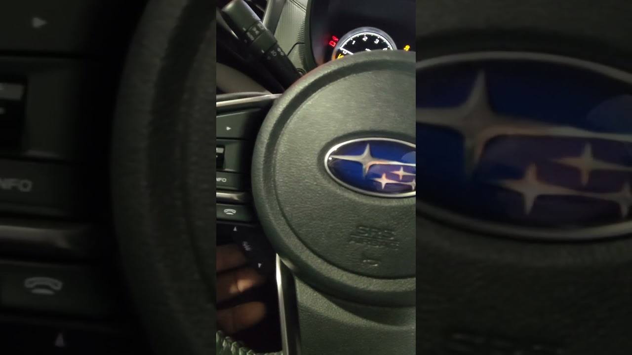 how to reset oil life 2022 Subaru Forester