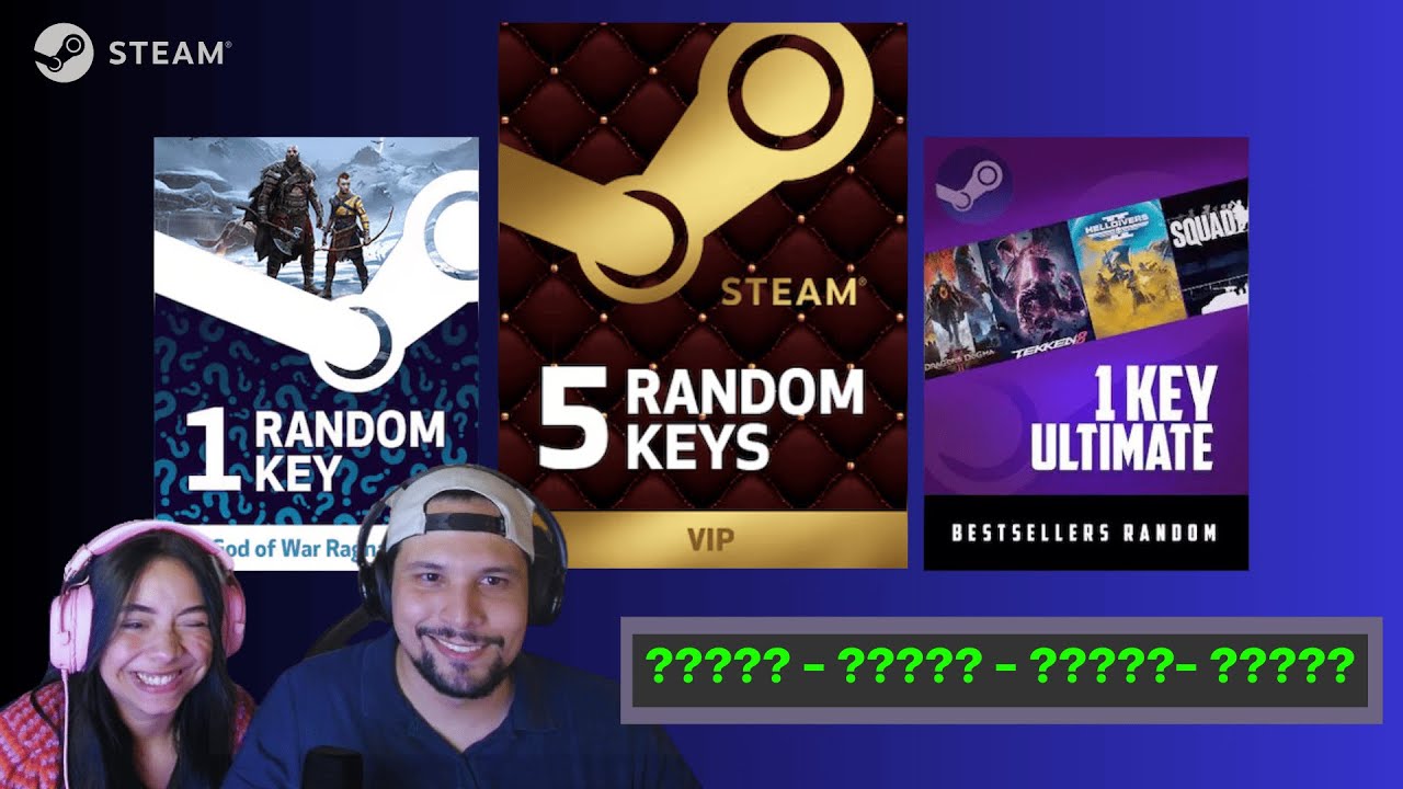 COMPRANDO CHAVES ALEATÓRIAS NA STEAM! Será que tivemos sorte? 🎮💰