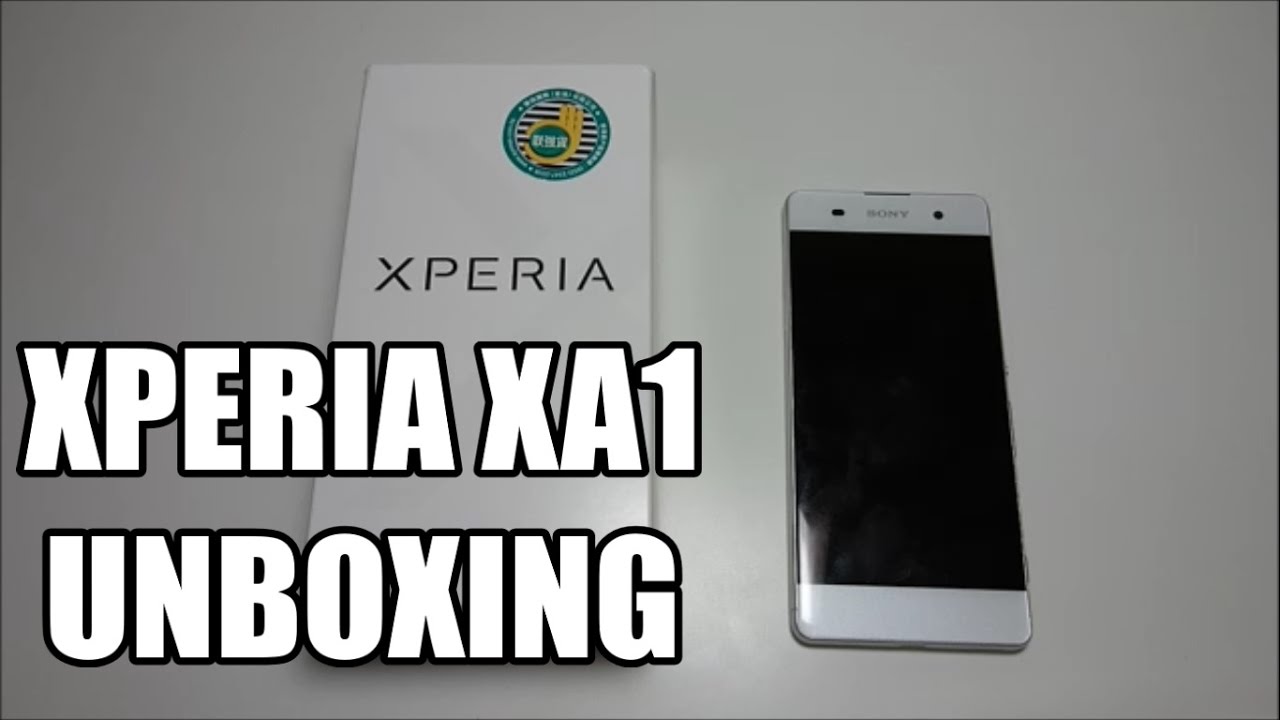 SONY XPERIA XA1 UNBOXING & Hands On vs Xperia XA