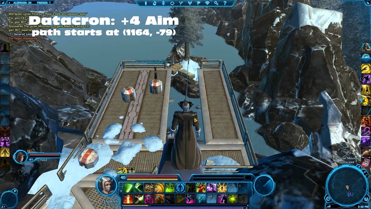 SWTOR Datacron Locations - Alderaan (Republic)