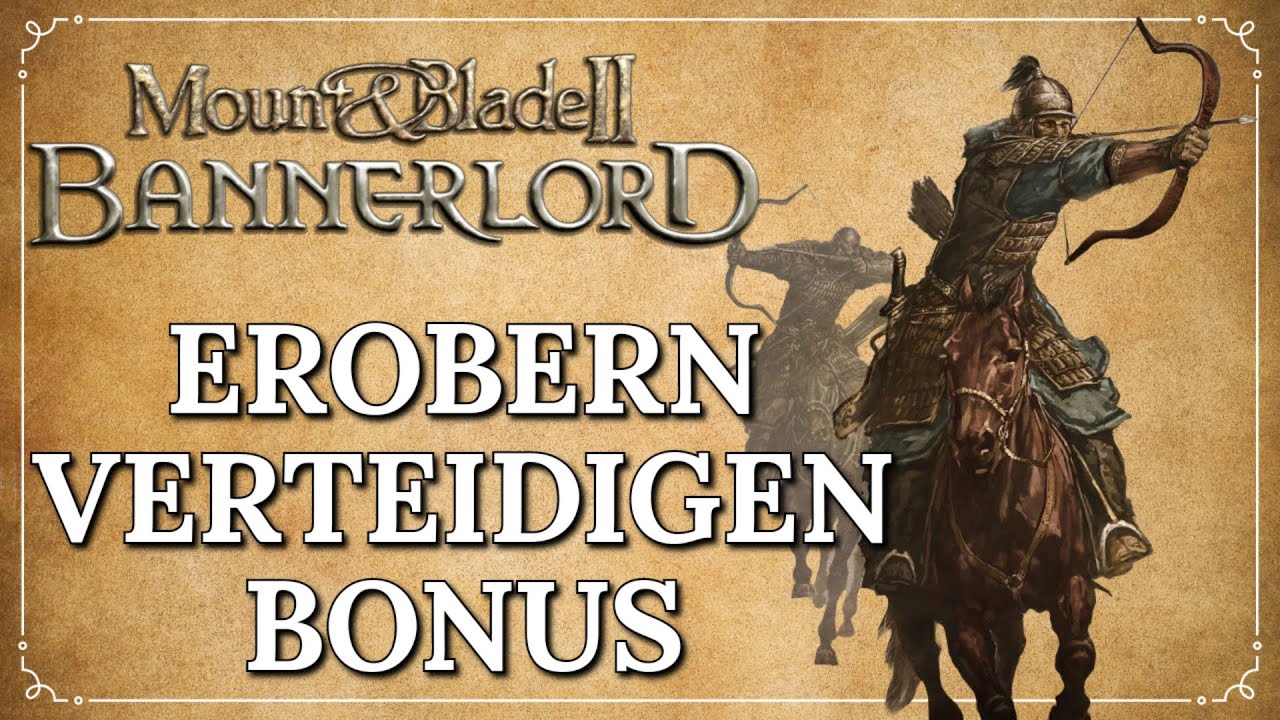 Tipps und Tricks - Mount and Blade 2 Bannerlord | Effektiv Verteidigen und Erobern | Tipps 06