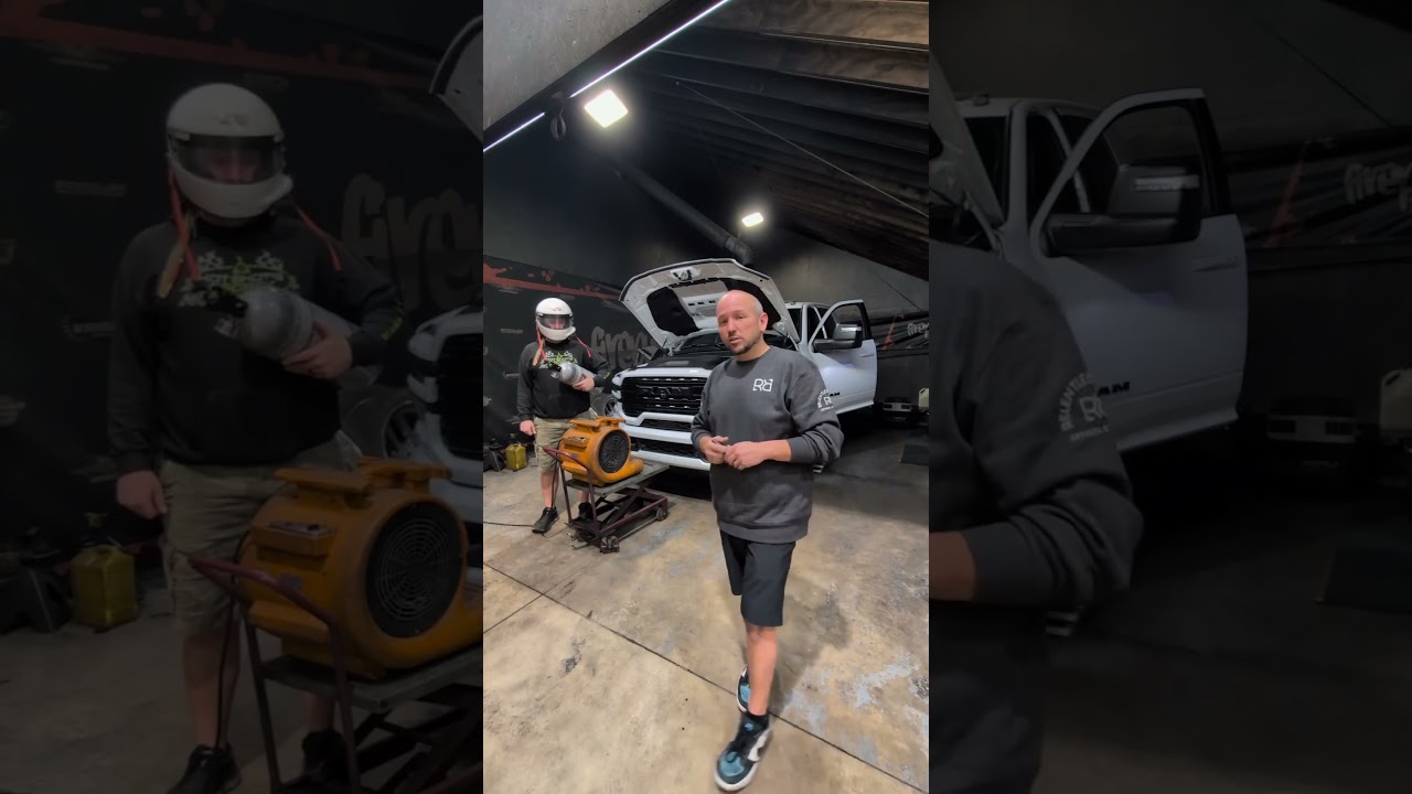 2025 Ram HD Dyno session with and without nitrous! #teamfirepunk #zf8swap #rnd