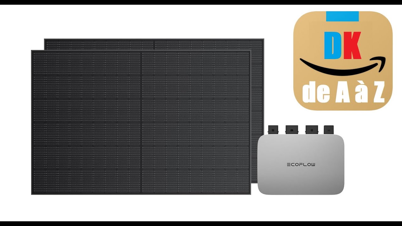 Kit Ecoflow & 2 panneaux solaires de 400W chacun, #ecoflow