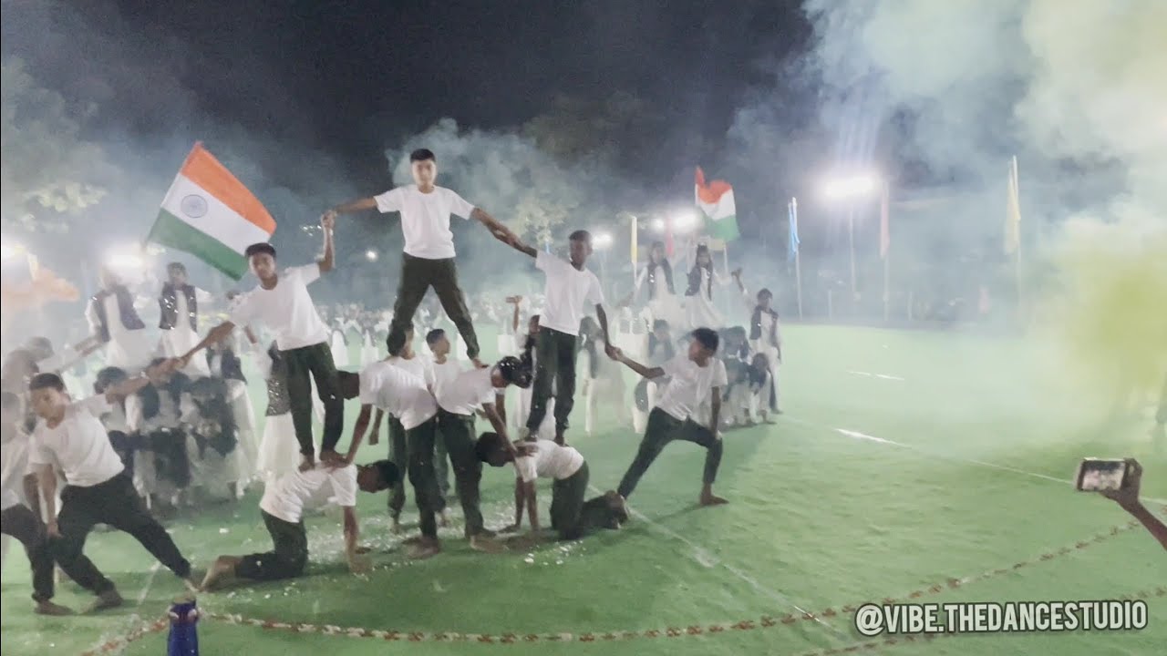 VANDE MATARAM I PATRIOTIC THEME DANCE I st.joseph's convent school Gulbarga I VIBE THE DANCE STUDIO