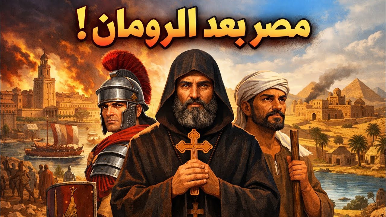 مصر بعد الرومان التاريخ عندنا غير..... التاريخ عندنا قصة و حكاية 