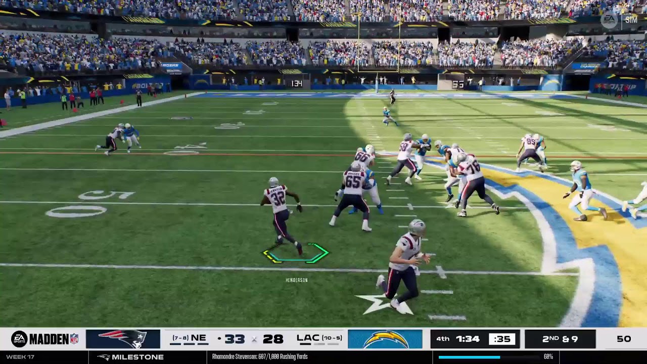 Patriots 🆚 Chargers
