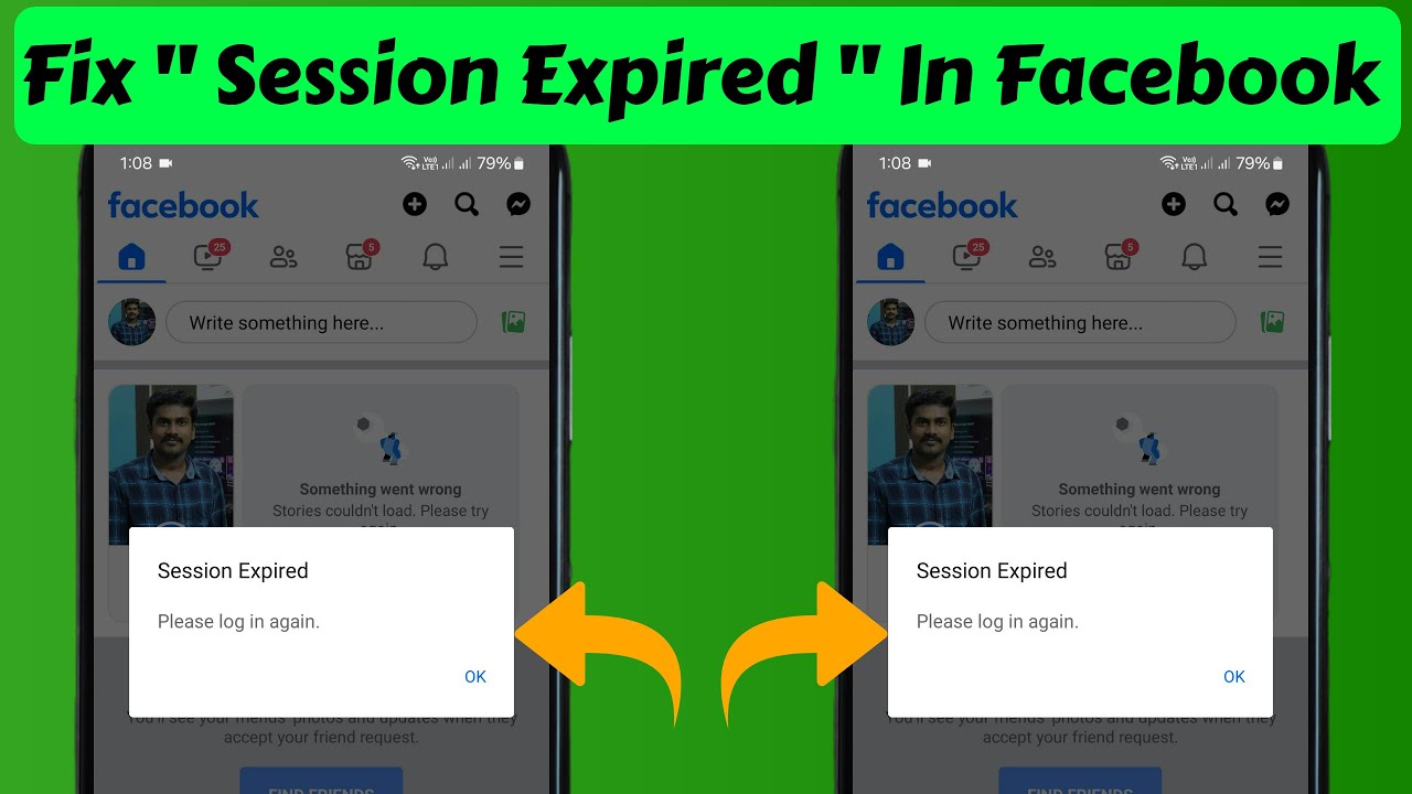Session Expired Facebook Problem Solve | Facebook Session Expired Please Login Again ✔ FIXED