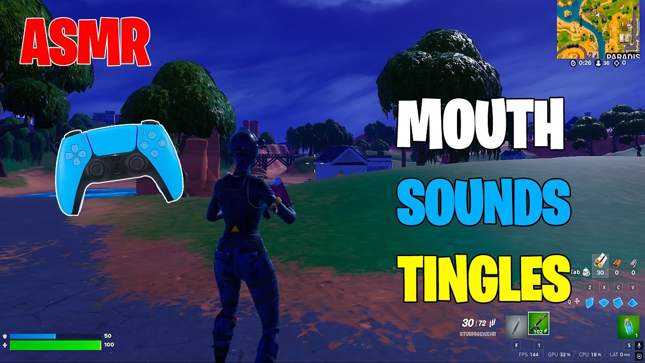 Asmr Fortnite Gameplay mit Mouth Sounds und Triggers😴🎮