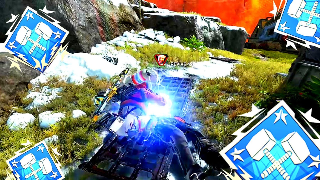 [死者蘇生] キンタを蘇生して4000ダメ優勝。 apex