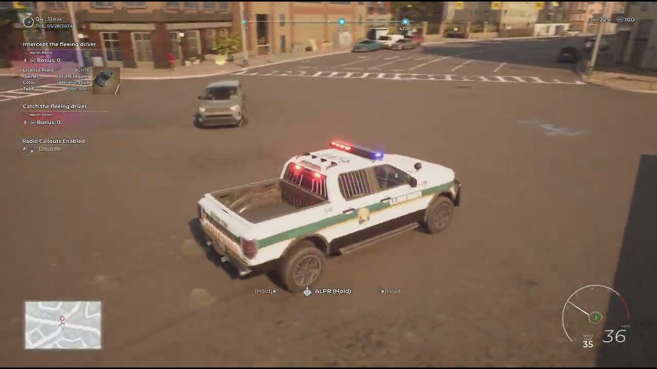 Suspect went flying!🚔💥