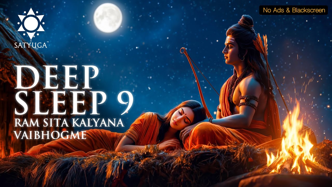 Sleep Peacefully in Rama–Sita’s Divine Grace | Sita Kalyana Vaibhogame | No Ads