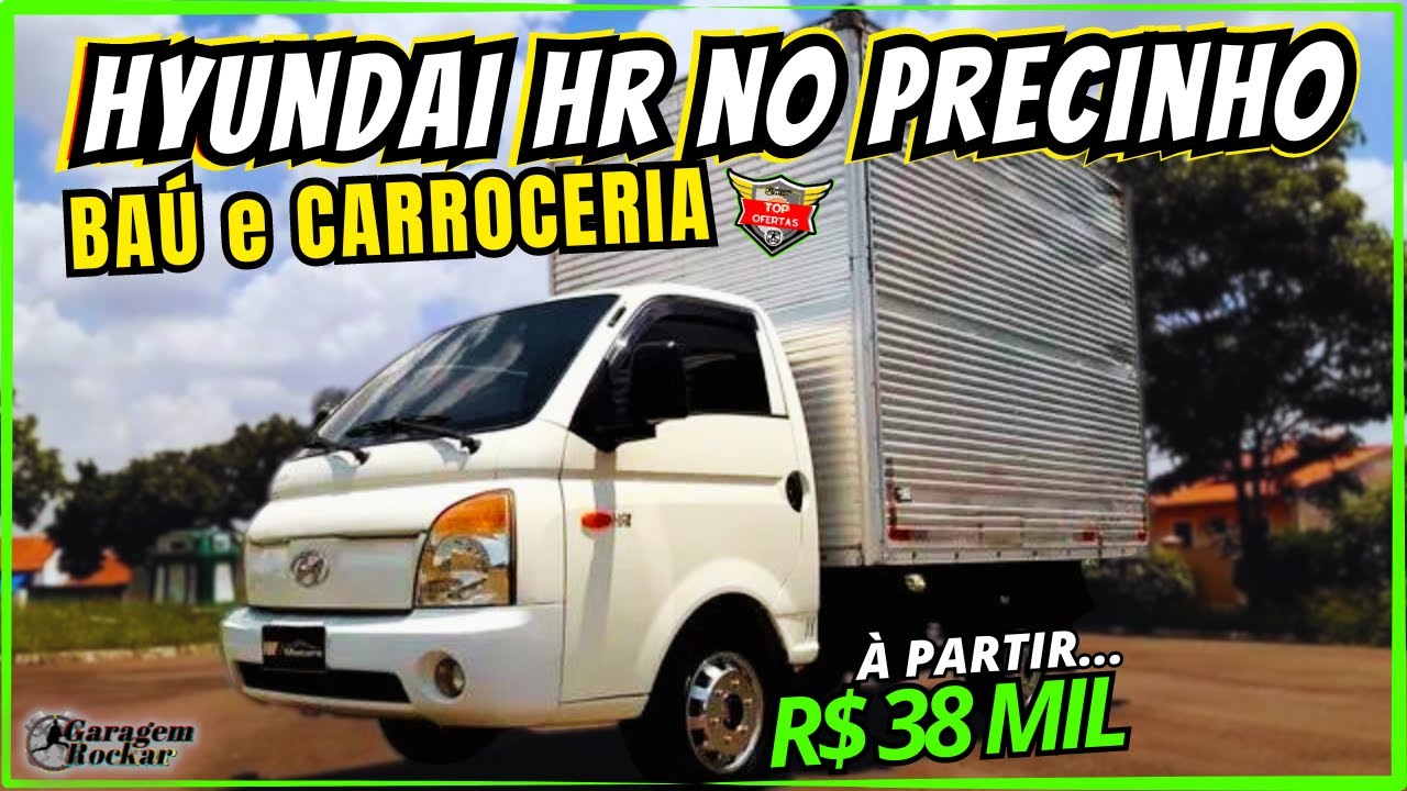 MELHOR UTILIT&Aacute;RIO HYUNDAI HR Carroceria E Ba&uacute; BARATO a VENDA [&Agrave; PARTIR 38 MIL] #hyundaihrbarato