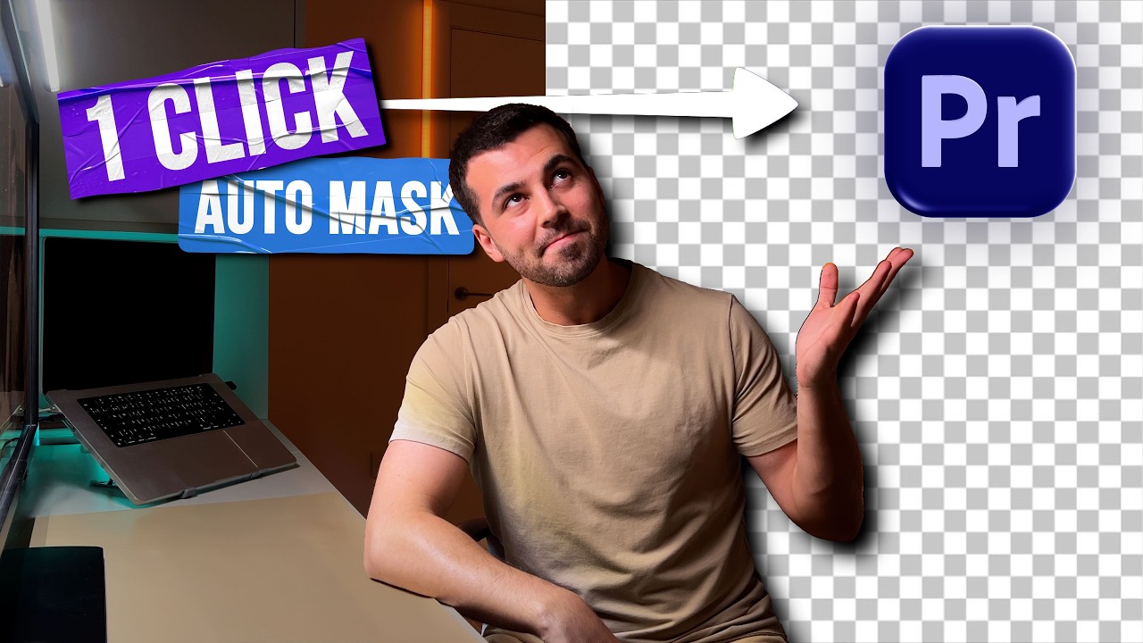¡POR FIN en Premiere Pro! Máscaras Automáticas en 1 click | Fácil y rápido