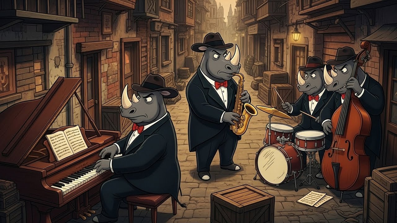 London Alley Swing – Mafia Rhinos Bring the Bop 🎷