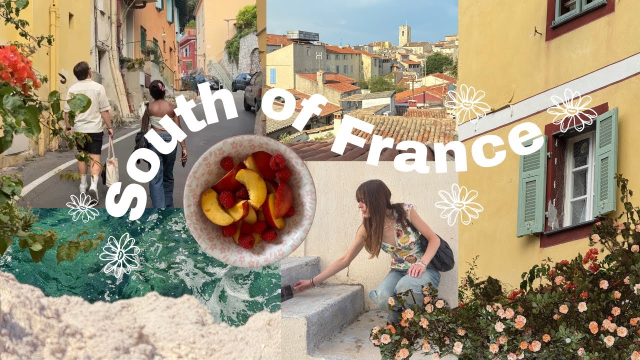 South of France VLOG🍊🌞|| DAY TRIPS!!!|| Antibes, Nice, Menton, Grasse 