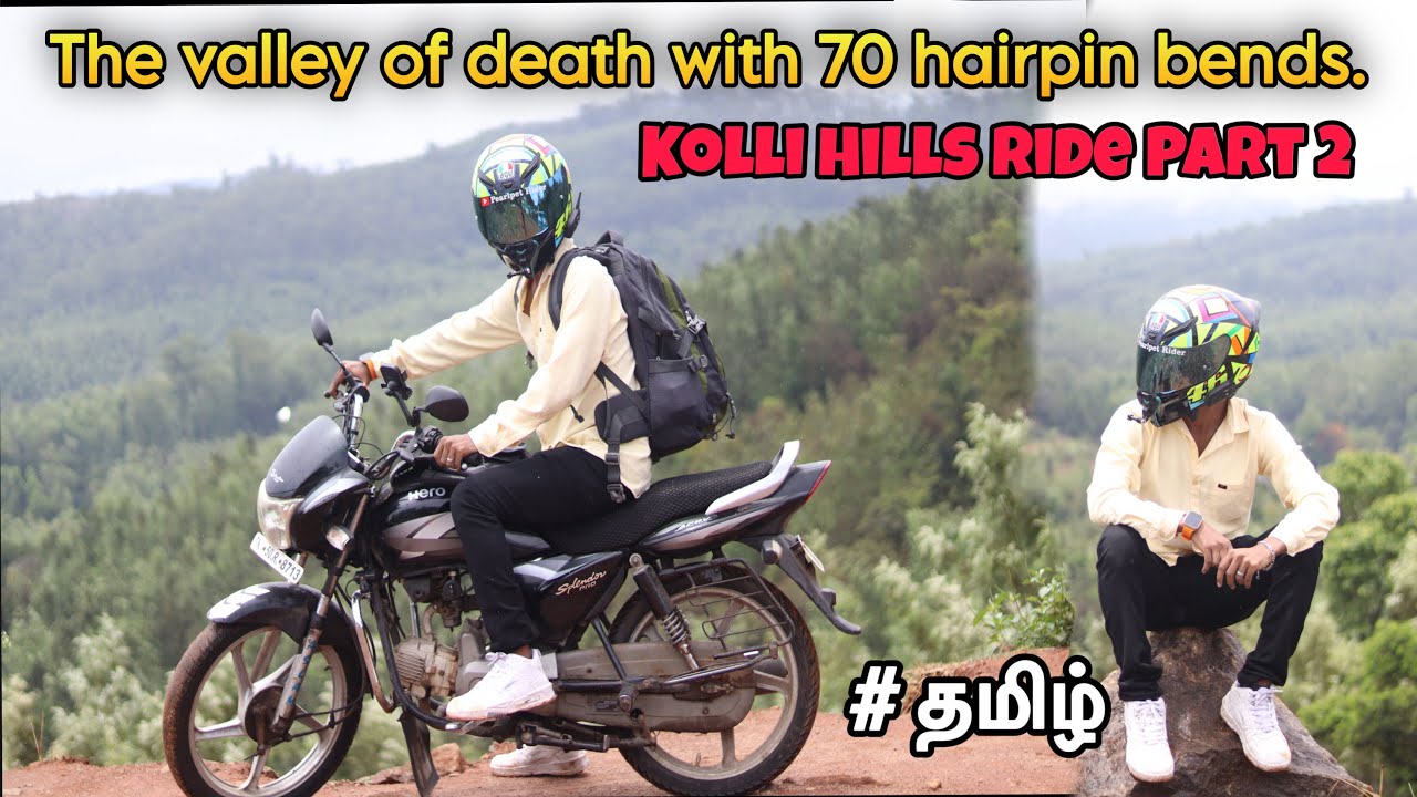 Kolli hills Ride | The valley of death 70 hairpin bends | Tamil MotoVlog | PRF