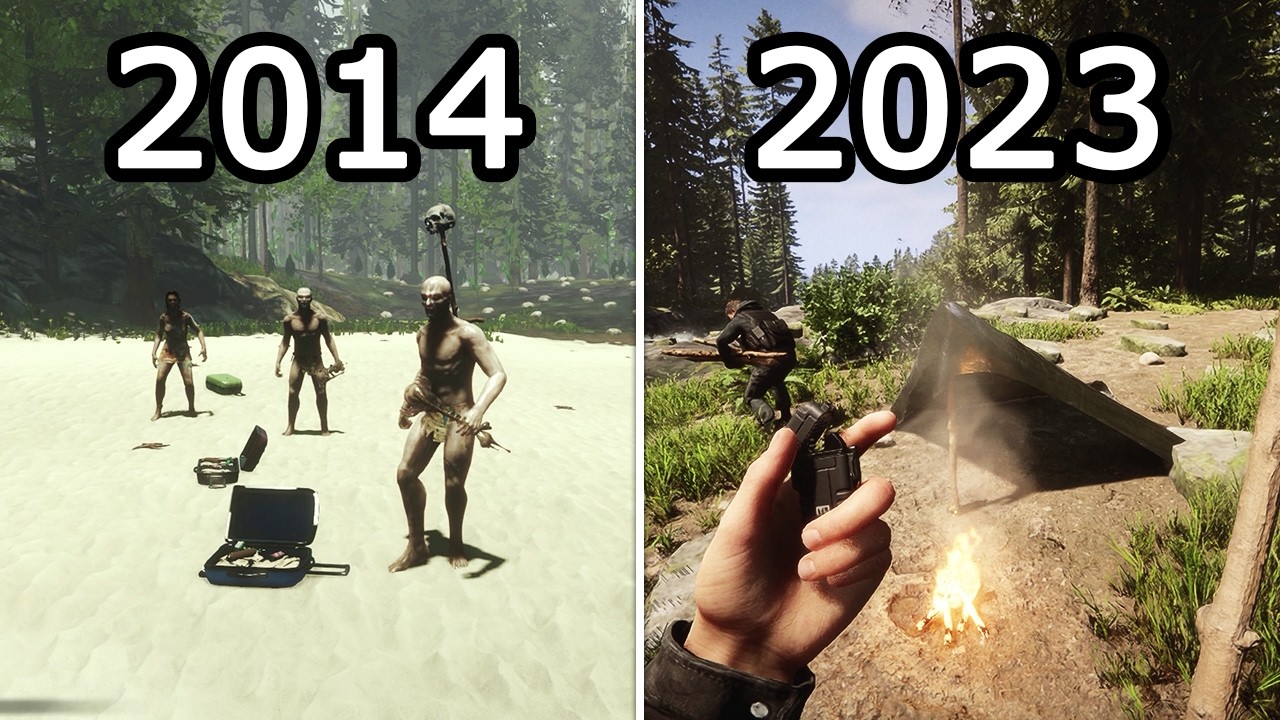Evolution of The Forest (2014-2023)