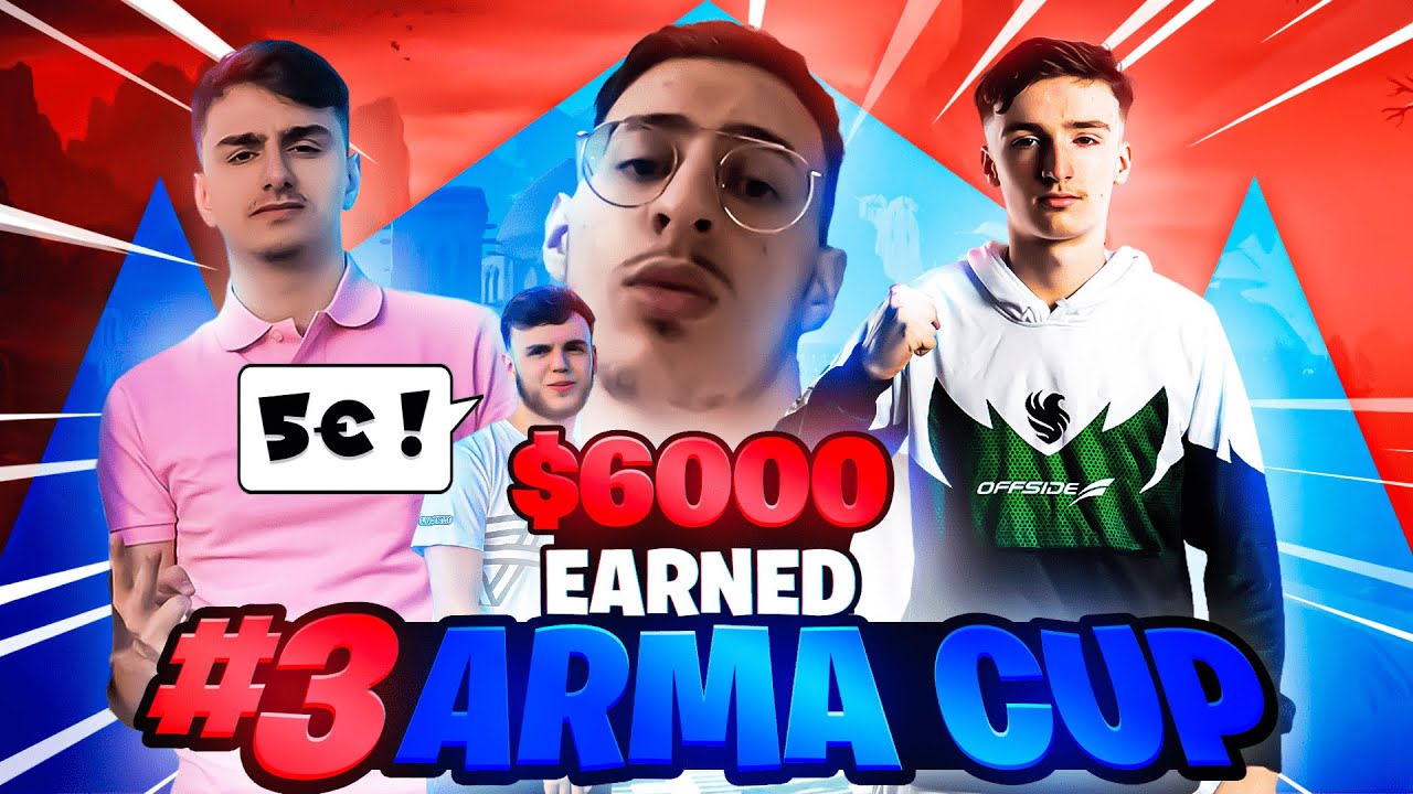 JE GAGNE 6000€ À LA ARMA CUP AVEC @Andilex  ET @leo the crack ?!? 😳
