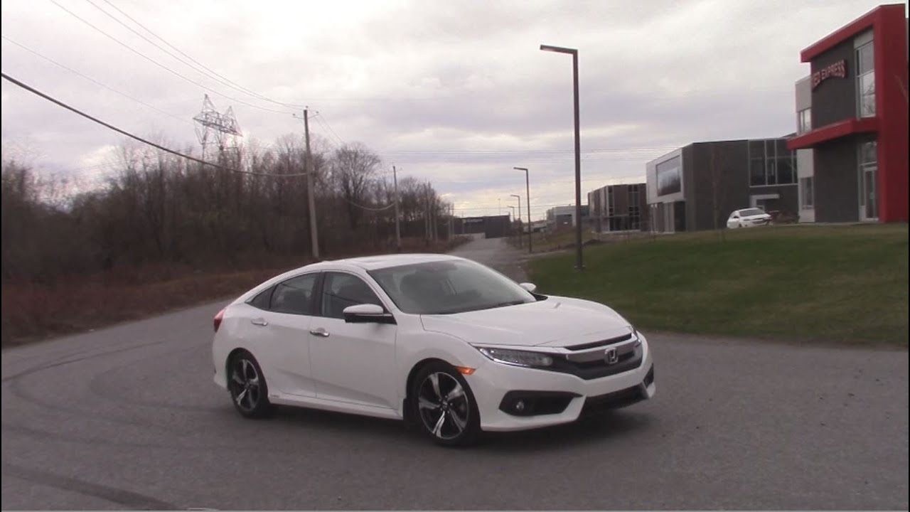 2016-2018 Honda Civic Berline Touring Turbo  - Essai Ultra Complet!