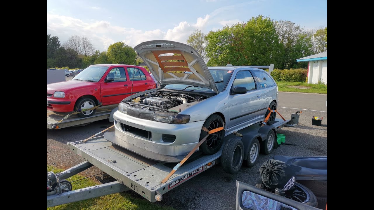Nissan Almera N15 GTi SR20DE - Castle Combe 14/05/2021
