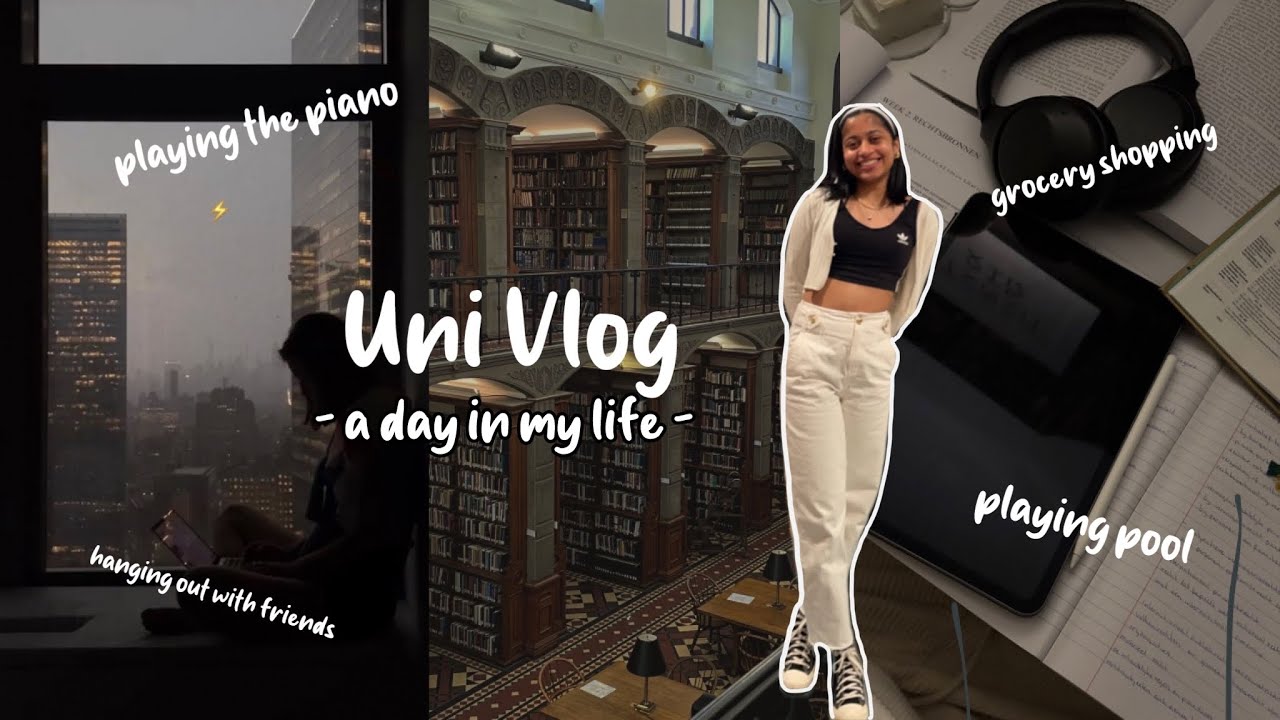 Uni Vlog : A day in my life as an International Student @ University of Manchester