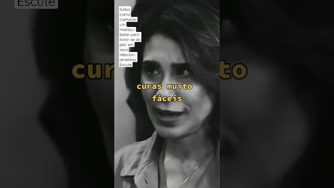 Voc&ecirc; sabe como conhecer um manipulador?Escute e reflita(@reflexaoemumminuto)