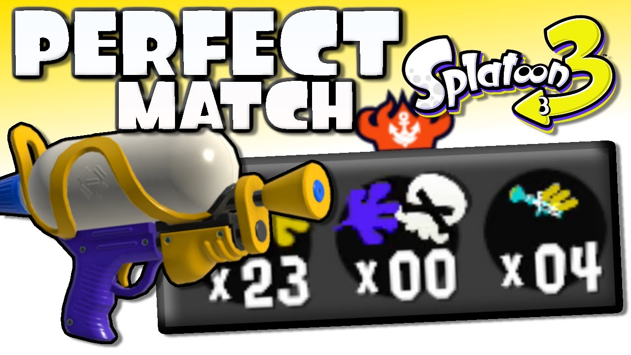 When you PLAY PERFECTLY in SPLATOON 3! (Top 500 Player)