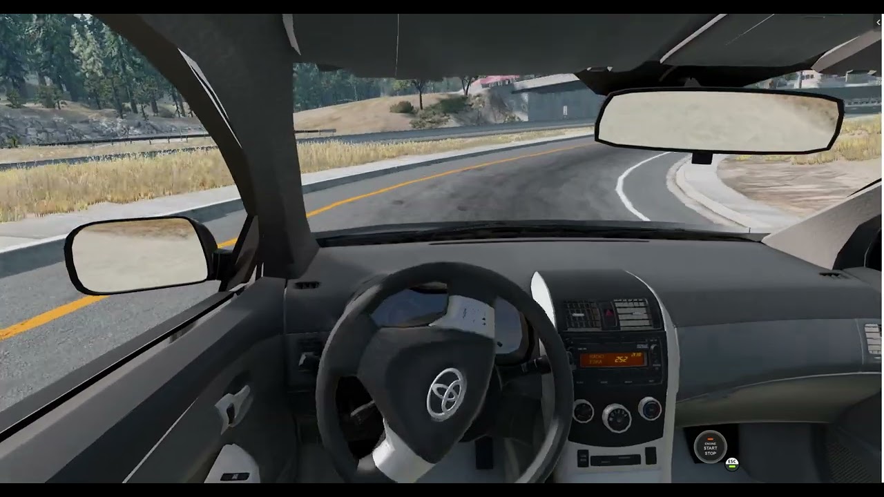 Toyota corolla  2010 drive test