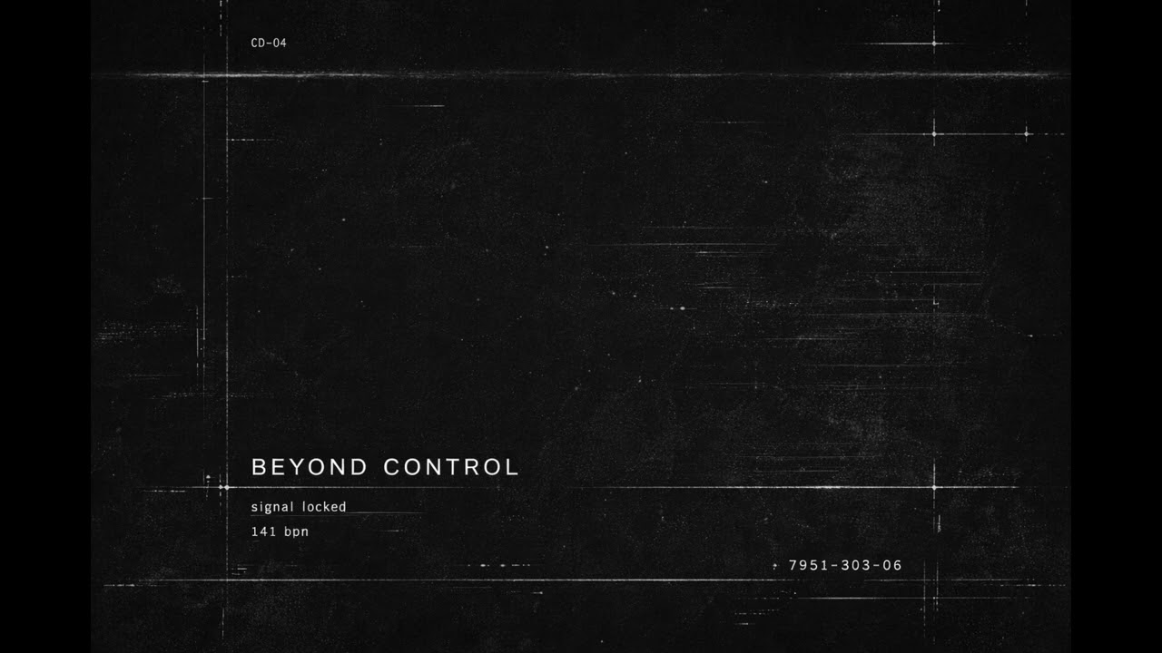 BEYOND CONTROL | Ultra Dark Hypnotic Techno / Industrial Psy 141 BPM