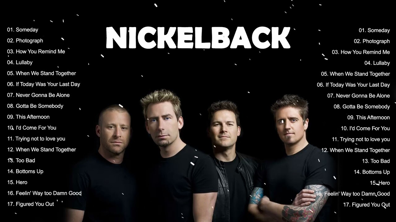 Nickelback Greatest Hits Full Album - Nickelback Best Songs -  Top Songs Playlist