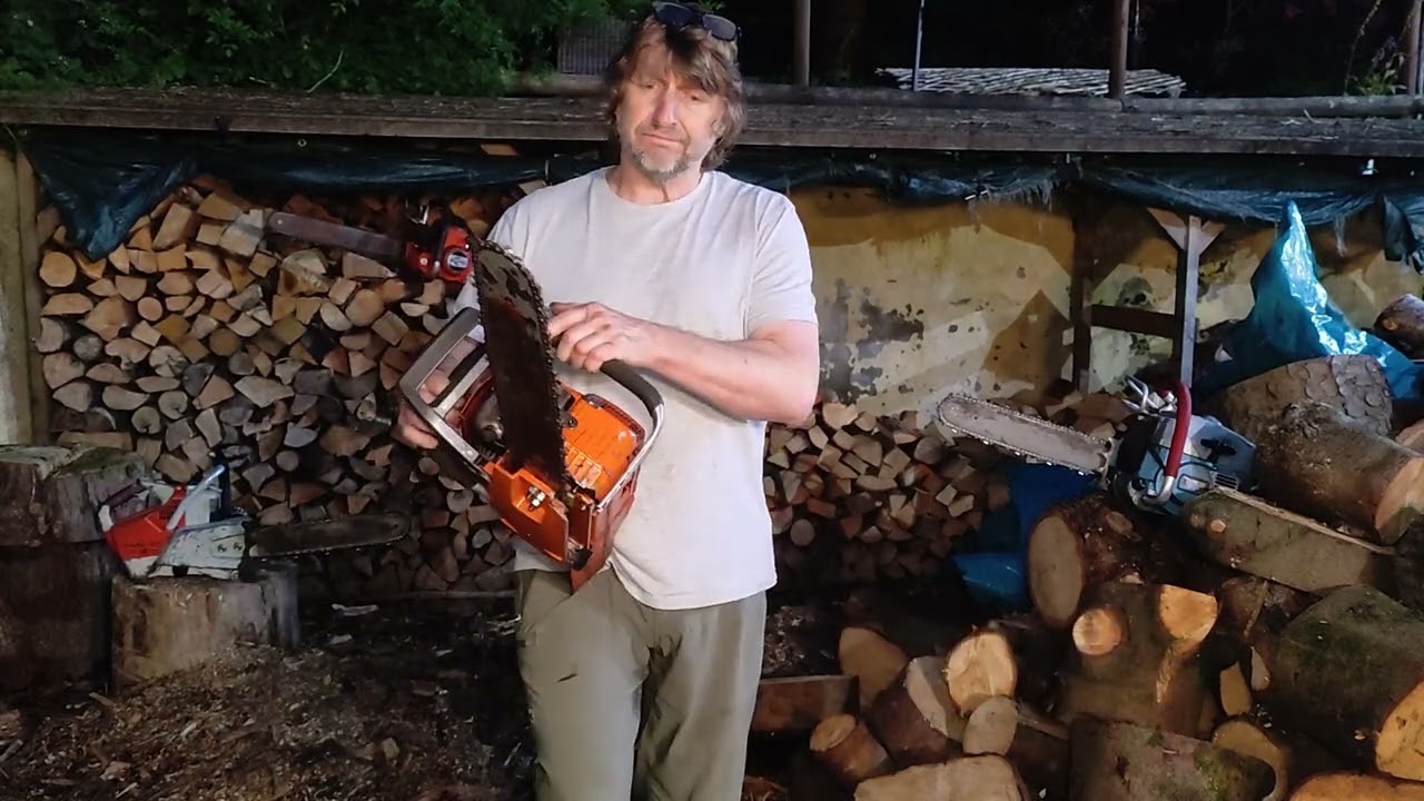 Husqvarna 61 Chainsaw. Brief overview of a 'spare parts only' saw.  Hopefully helpful information.