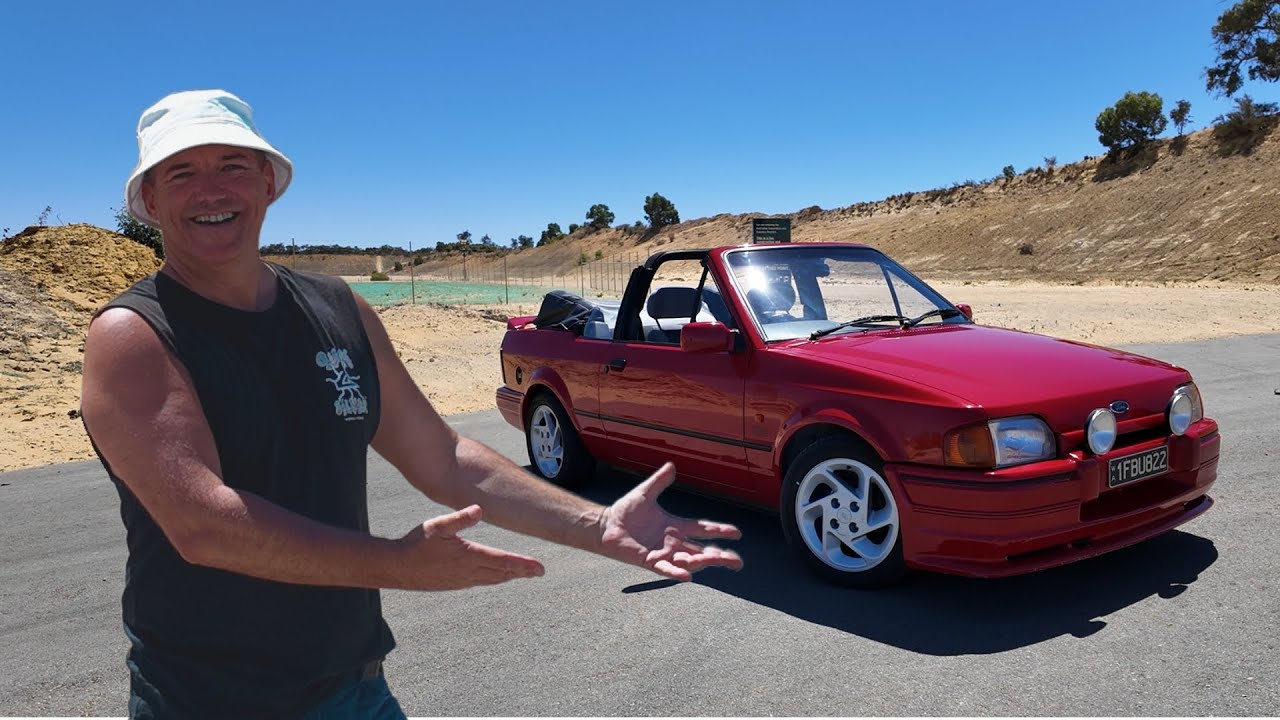 My 1989 Ford Escort XR3i in Western Australia - UK Export From New