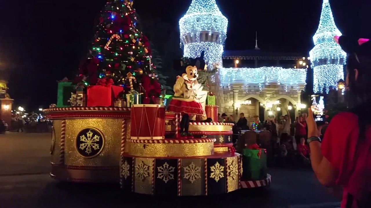 Mickey's Once Upon a Christmastime Parade 2016