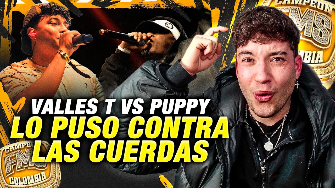 ¿EL PÚBLICO GIRÓ LA BATALLA? PUPPY VS VALLES T FMS COLOMBIA BATALLÓN EN LA DISPUTA DEL TÍTULO 🇨🇴