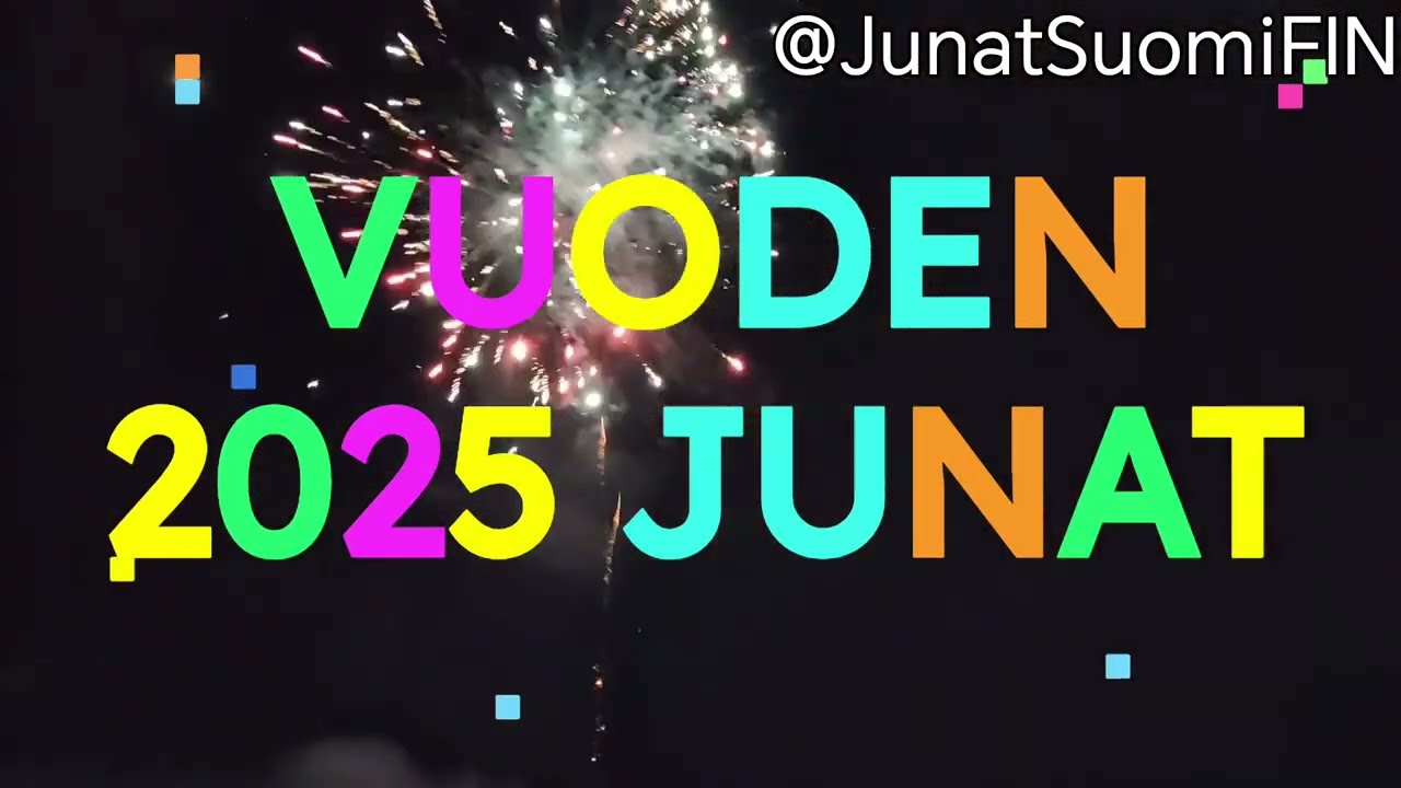 Vuoden 2025 junat