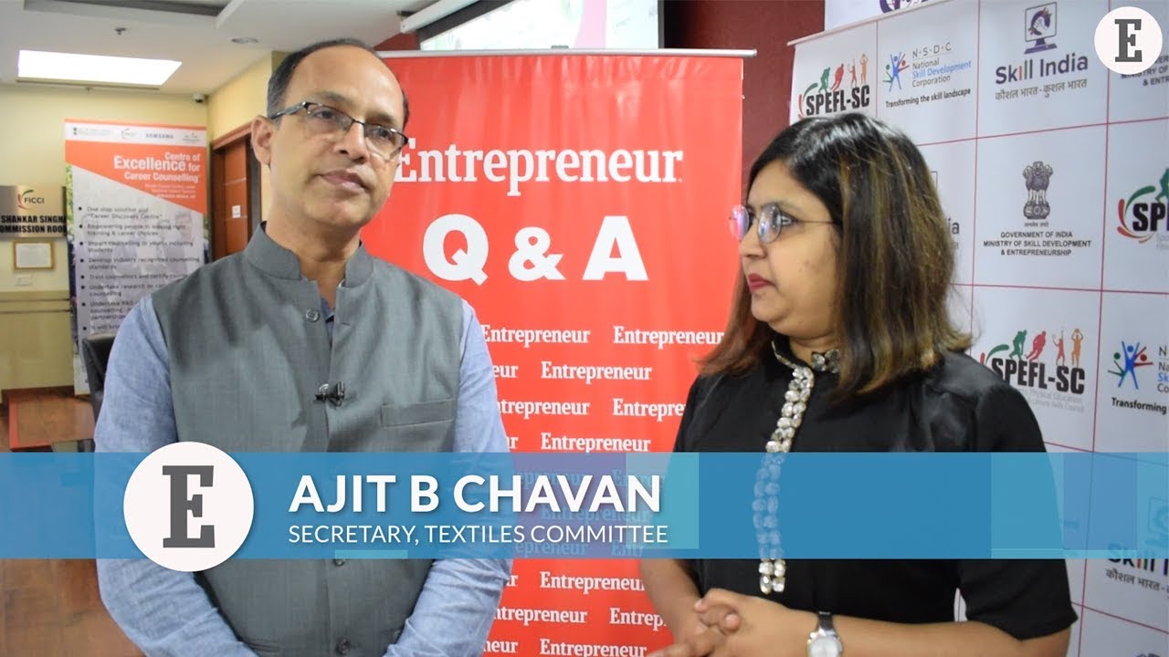 Textiles Committee Secretary Ajit B Chavan Talks about Jobs Generation in Textile Sector