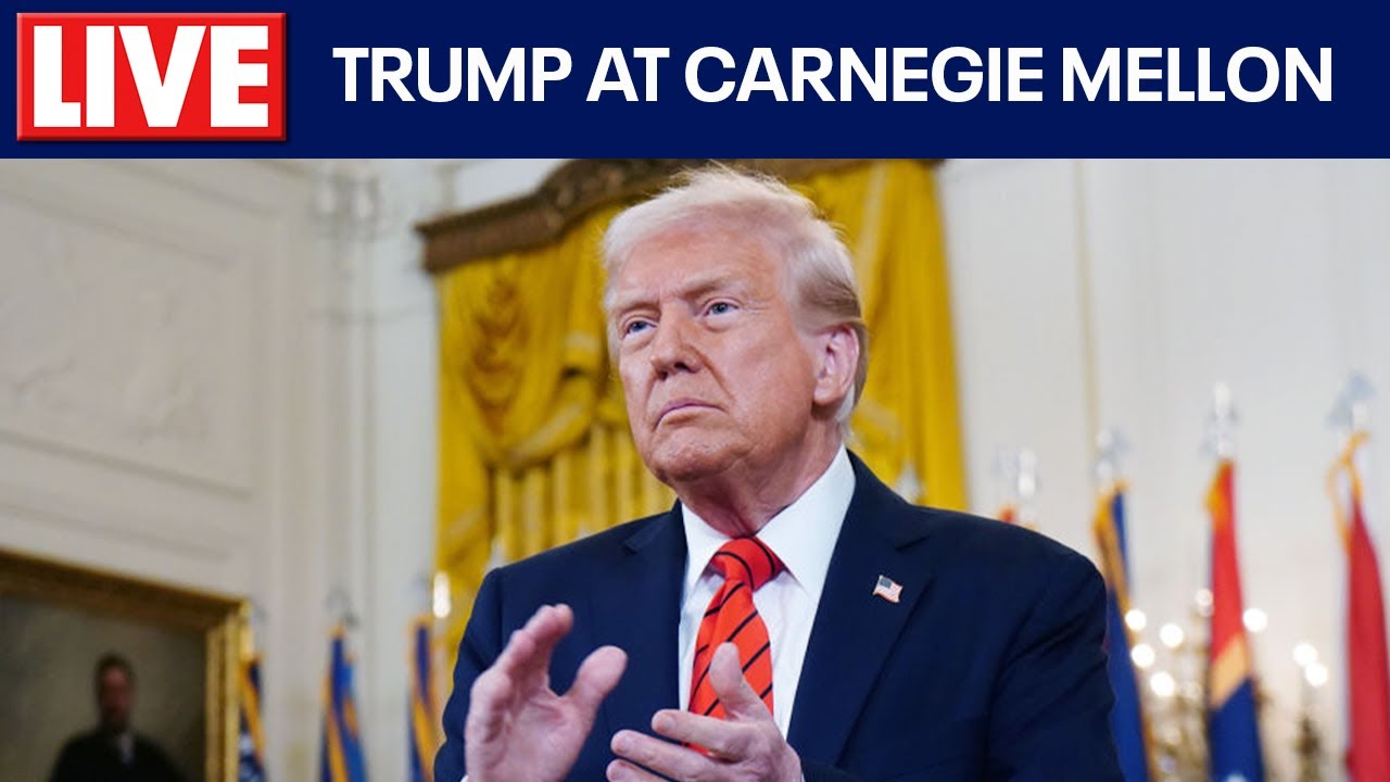 LIVE: President Donald Trump at Inaugural Energy and Innovation Event at Carnegie Mellon University
