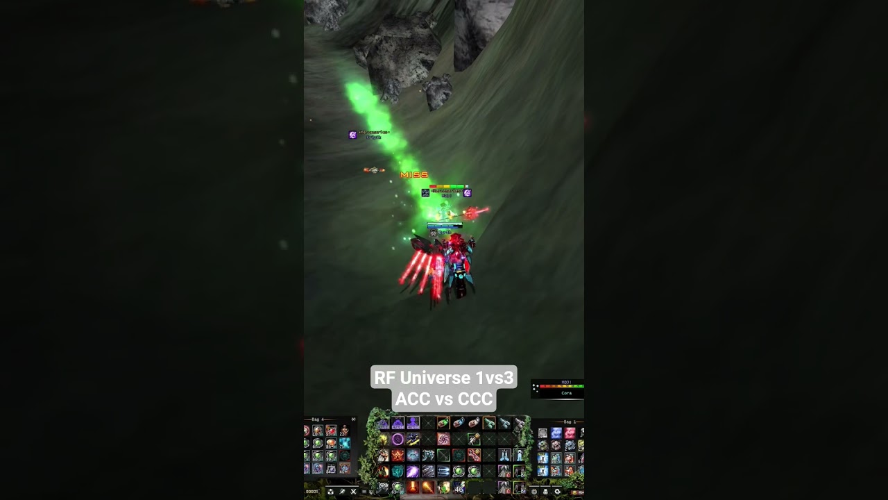 RF Universe 1 acc vs 3 Cora #phonk #rfuniverse #rfonline #rfonlineindonesia