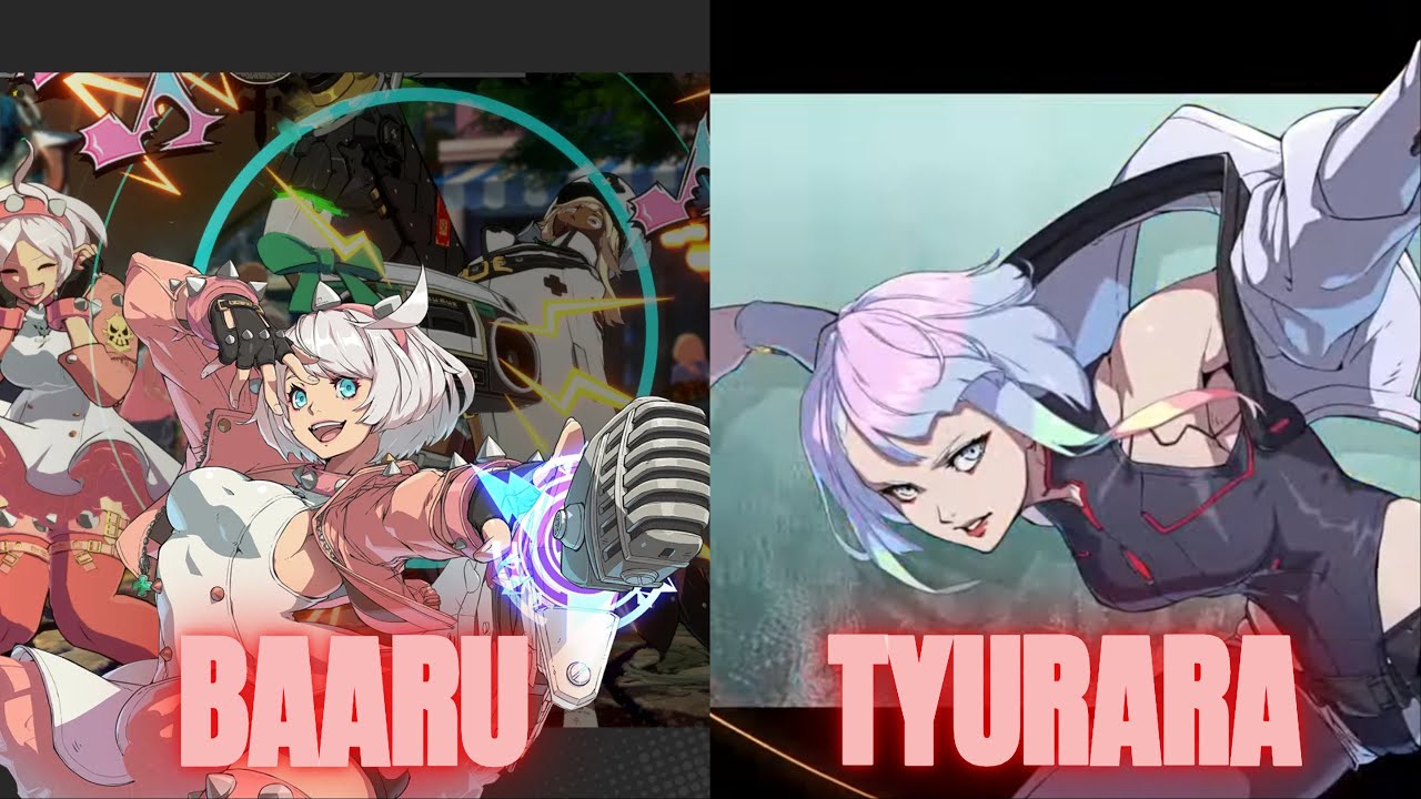 Guilty Gear Strive Baaru Elphelt VS Tyurara Lucy High Level Gameplay