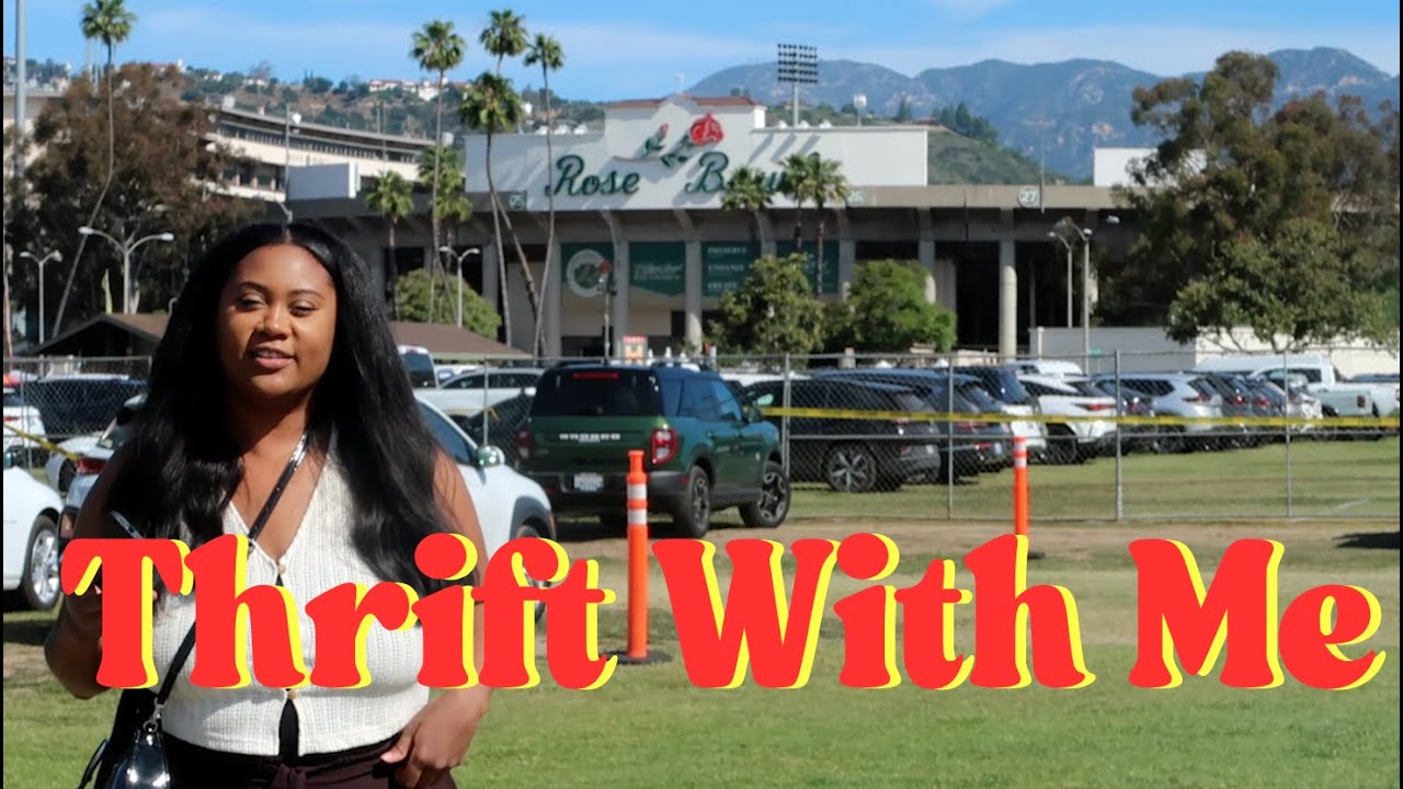 Come Thrift With Me At The Rose Bowl Flea Market In LA!