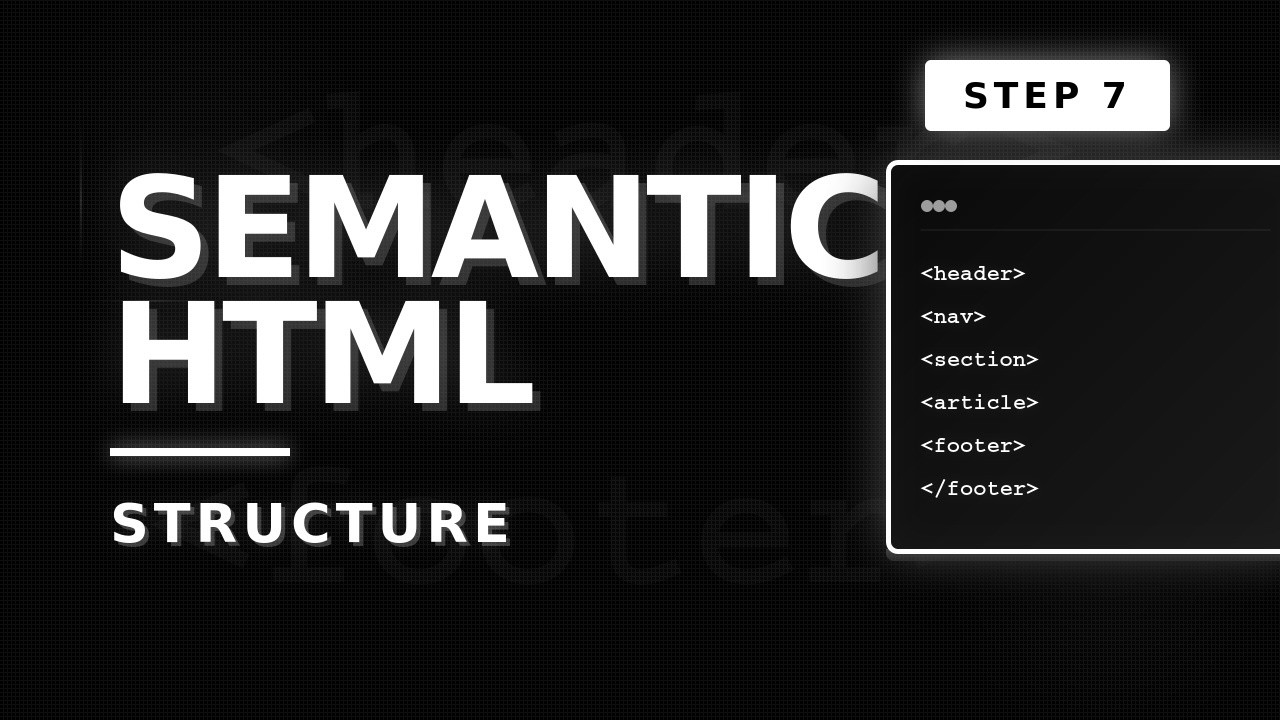 Semantic HTML Explained Simply 🔥 Div vs Span with Real-World Examples | HTML for Beginners