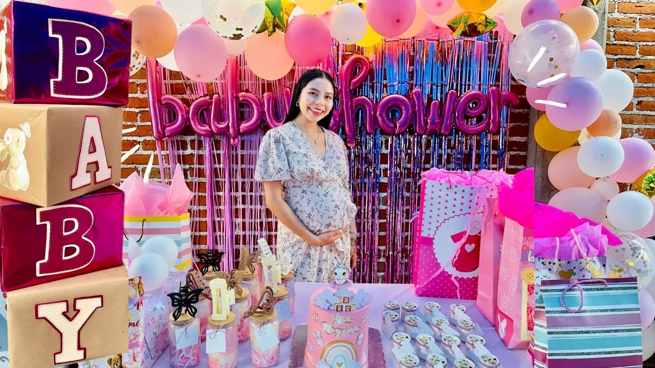 BABY SHOWER🎀 recuerdos, premios, ideas de juegos & abriendo regalos✨ARMANDO CUNA 3 en 1 ✅