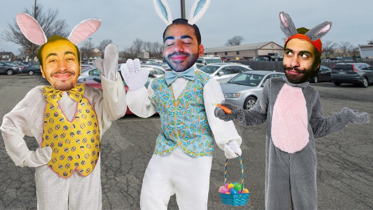 ثلاثة ارانب غبية | Bunny Parking | لعبة متخلفة مع مروان و جامايكا