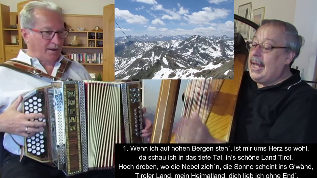 Wenn ich auf hohen Bergen steh am 5.7.2019