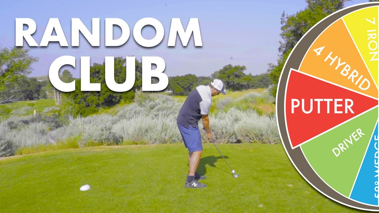 Random Golf Club Challenge | PGA Pro vs Amateur