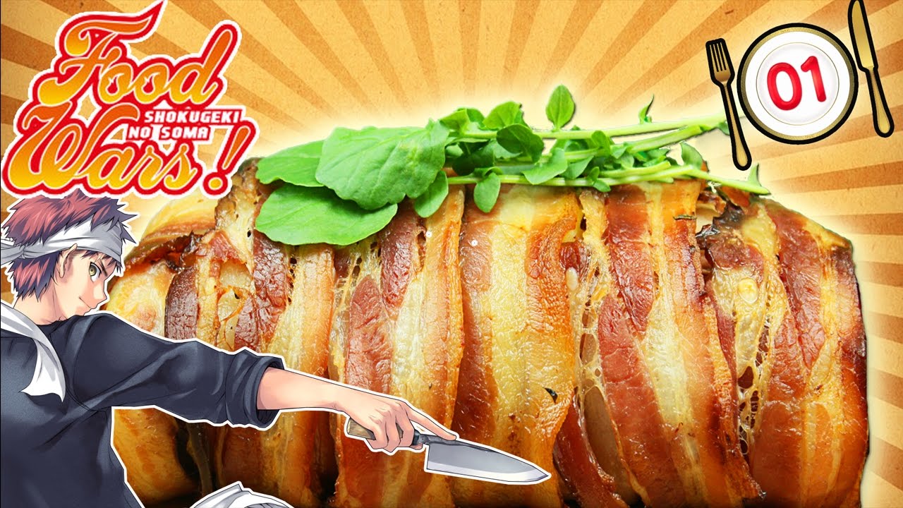 Cerdo al Horno ¡FALSO! de Shokugeki No Soma