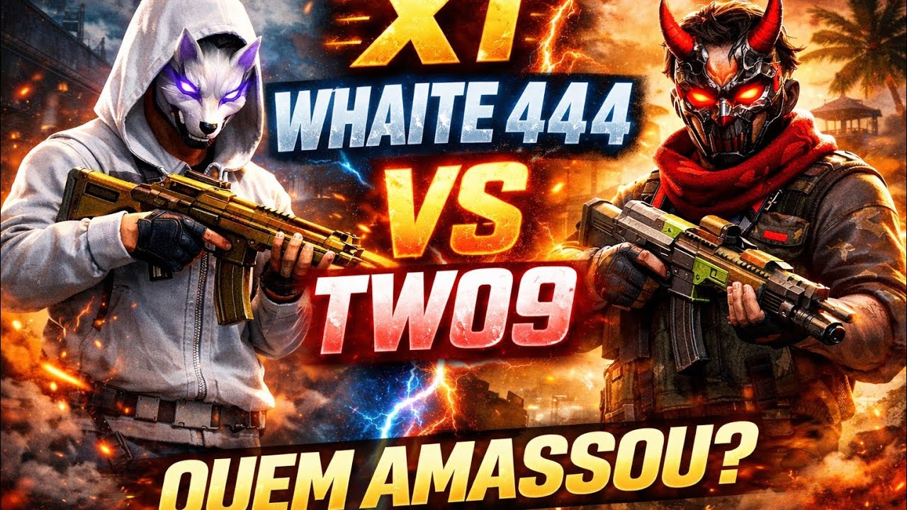 X1 INSANO! WHAITE 🆚 TW09 – TROCAÇÃO BRABA NO FREE FIRE #freefire#x1freefire#whaitevstweo9#x1insano
