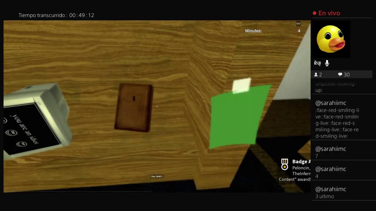 Jugando Roblox
