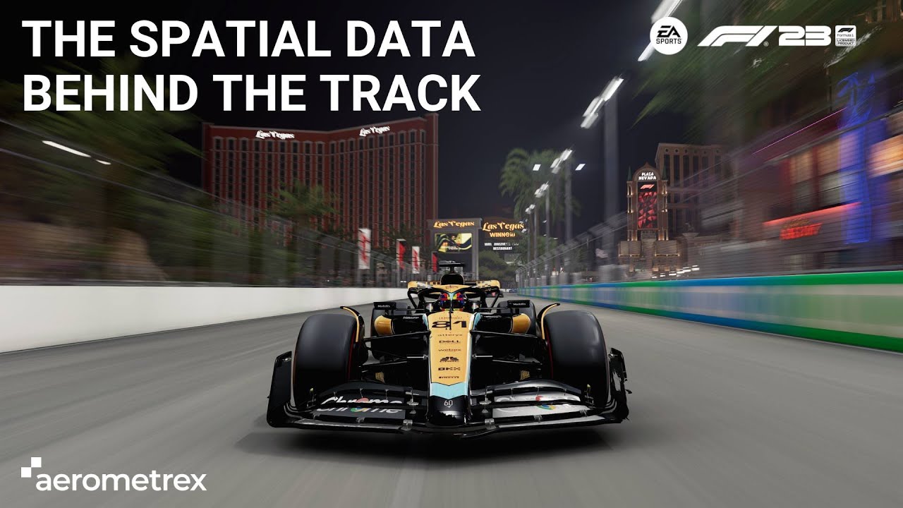 How Our 3D Reality Mesh Helped Build the Las Vegas Circuit in EA SPORTS™ F1® 23