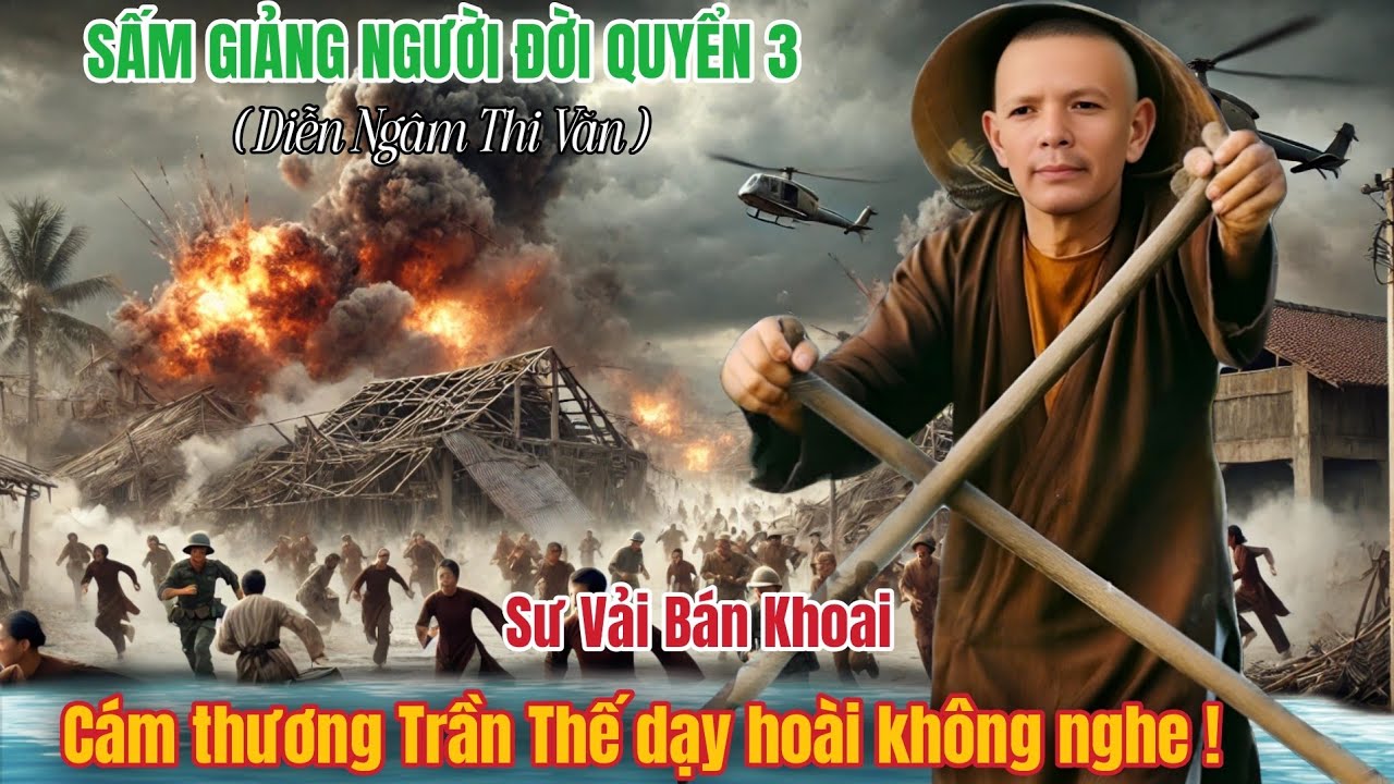 Sư Vải Bán Khoai - Sấm Giảng Người Đời quyển 3 - Cám thương Trần Thế dạy hoài không nghe